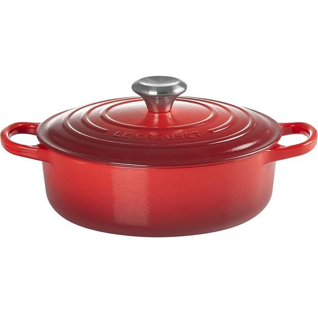 Le Creuset Signature Round Casserole 24 Cm Cherry Red 3.2 L (21179240602430)