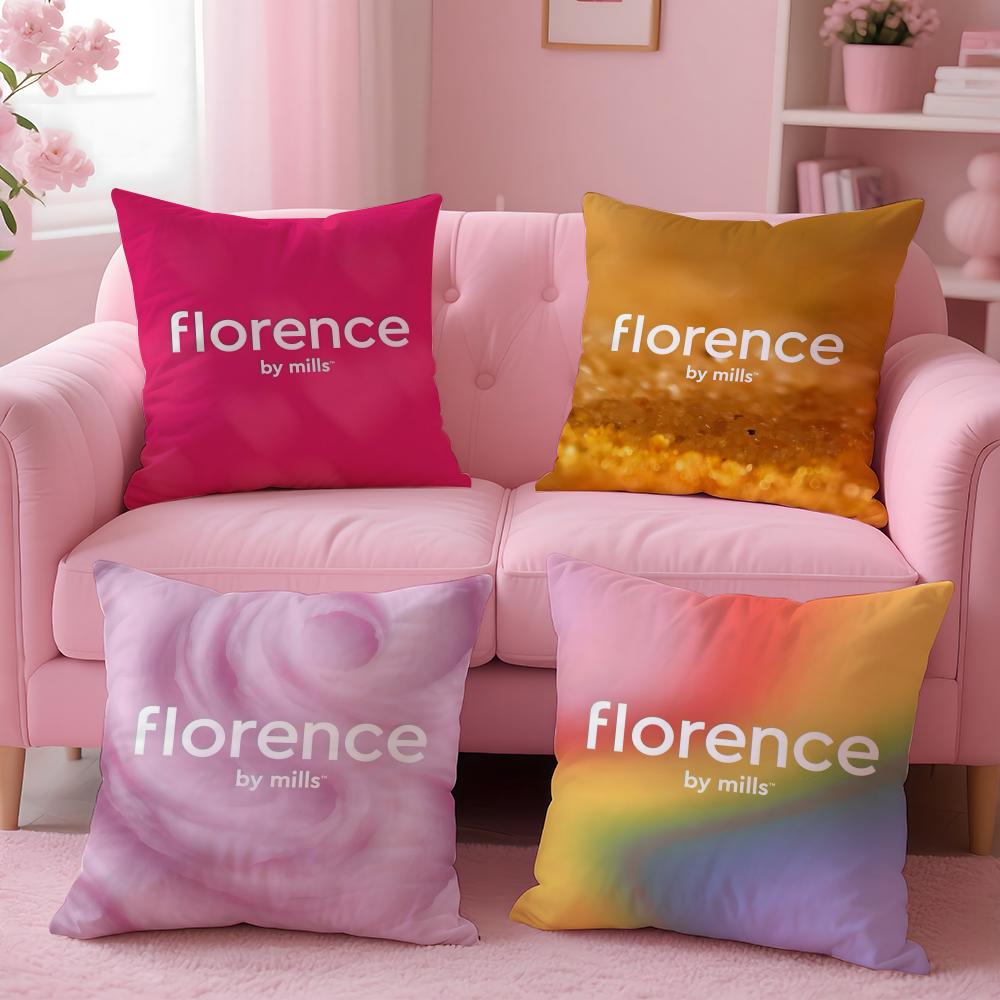 Fashion F-Florence by mills Make up Double-sided Printed pillow cover Short plush Suitable living rooms throw cushion cover