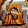 Mr Bean Flannel Blanket Soft Warm All-Season Throw, Design for Camping, Car Travel, Hiking Sofa, Bed, Office Perfect Gift for Parties