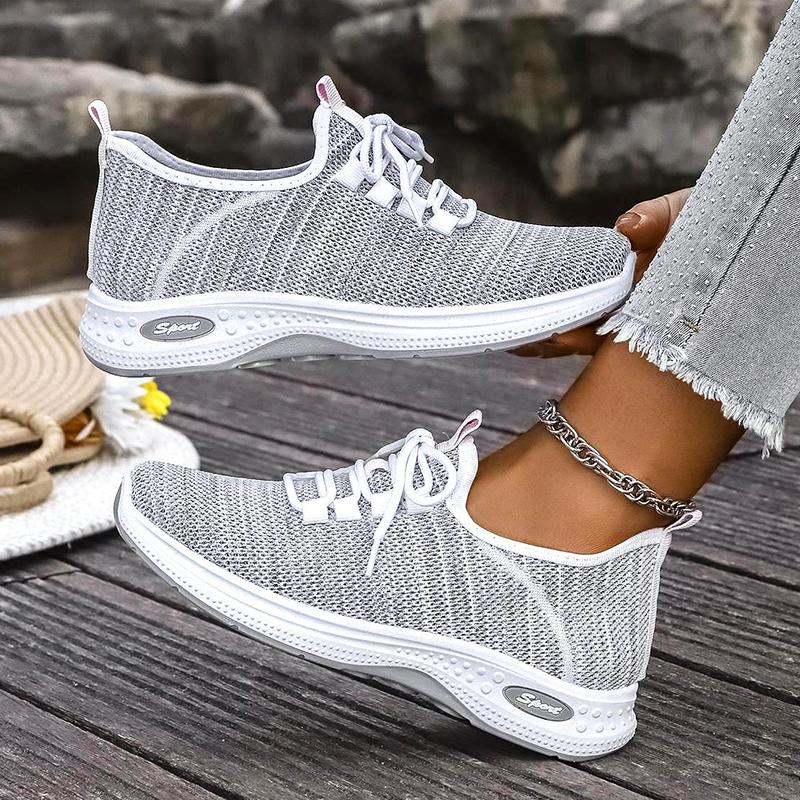Fashion Women's Breathable Knitted Socks Sneakers Comfortable Casual Sports Shoes for Women 2025 Spring Autumn Lightweight Running Shoes