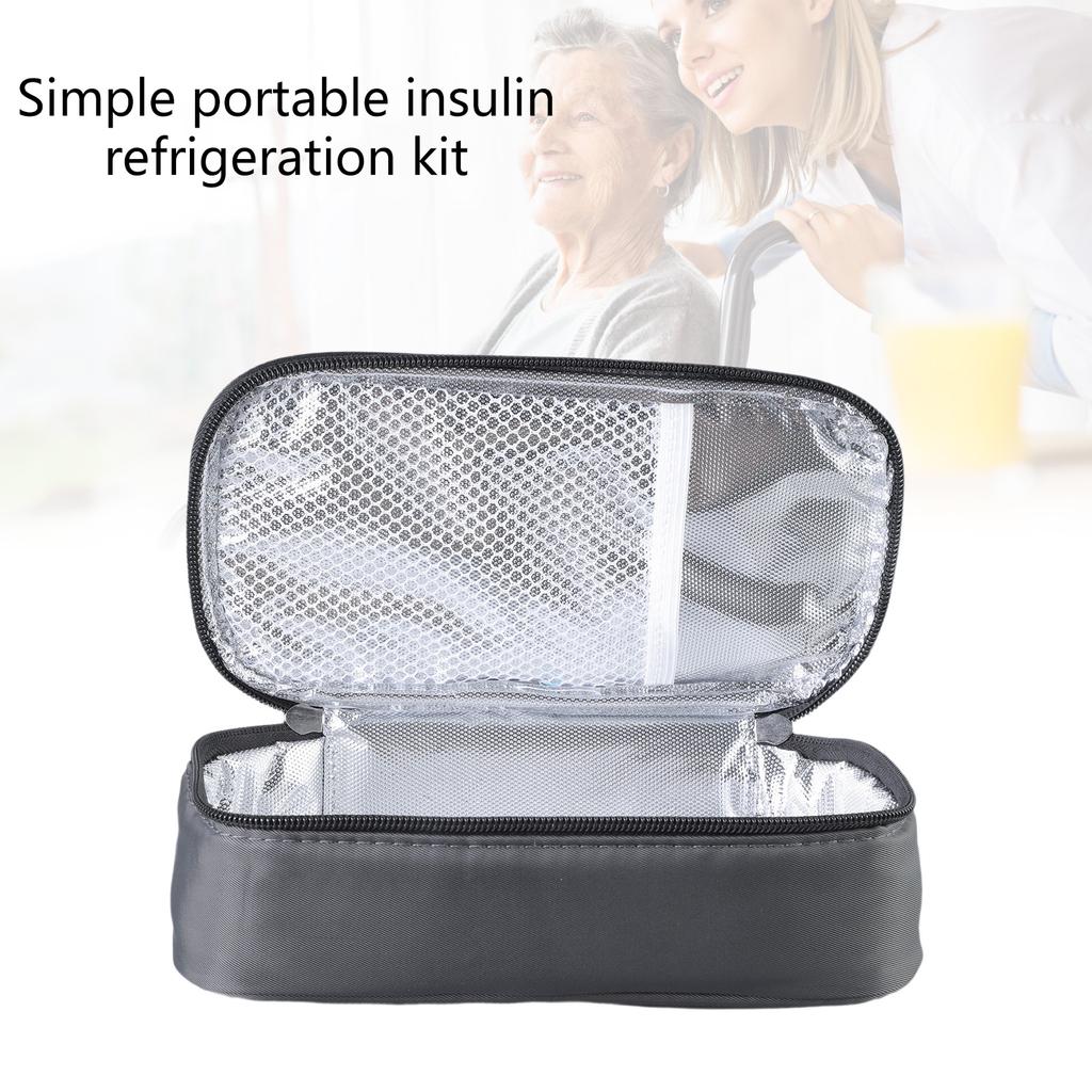 Insulin Pen Cooler Travel Case Insulin Storage Carrying Refrigerated Pouches Medicine Cooling Bag Insulin Carry Case