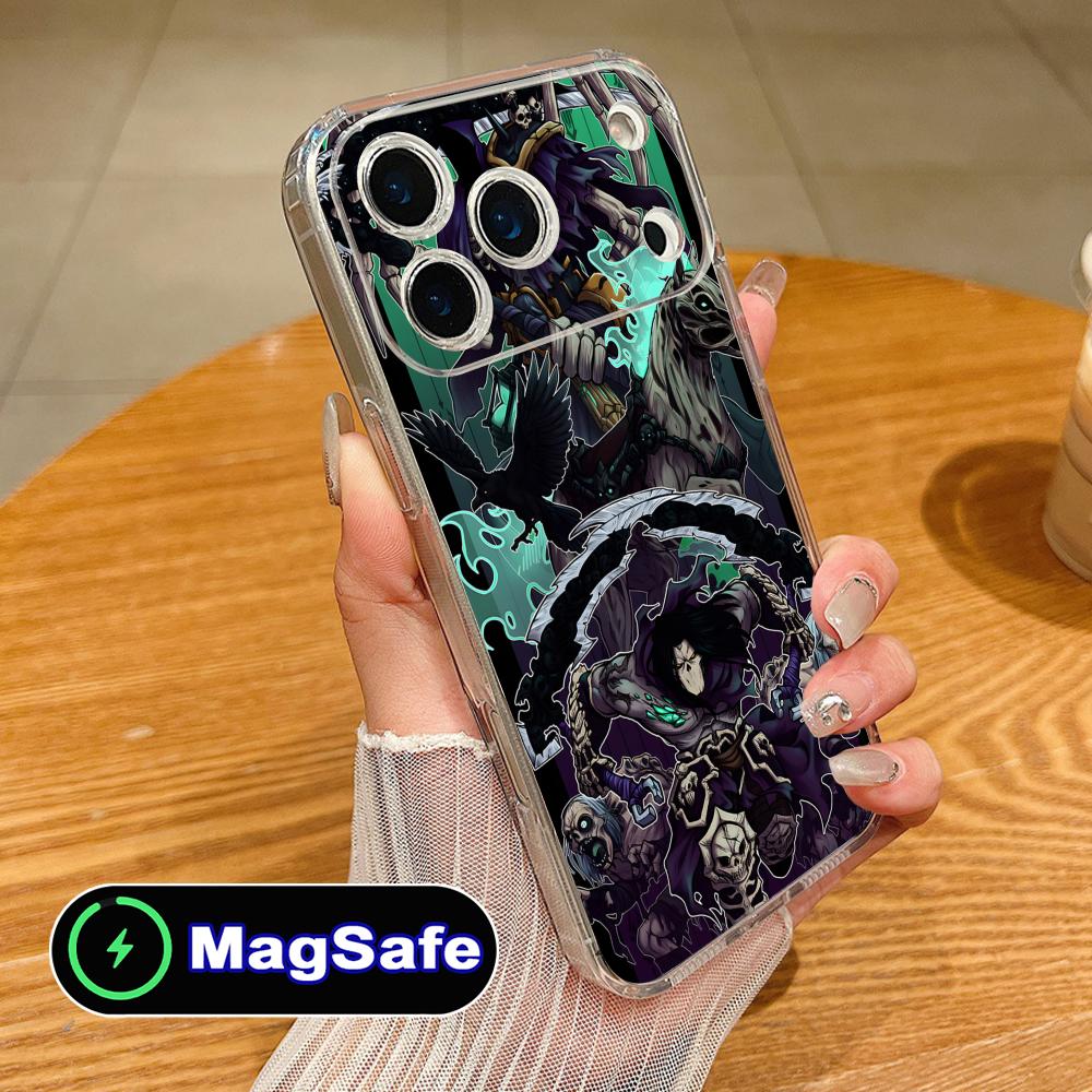 Game Darksiders Mobile Phone Case for iPhone 17 16 15 14 13 12 11 Air Pro Max Plus Mini Magsafe Clear Colorful Cover Pretty