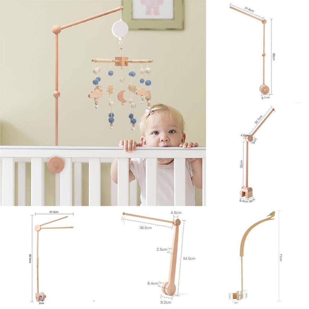 Wooden Baby Mobile Crib Holder Sturdy And Versatile Design**
