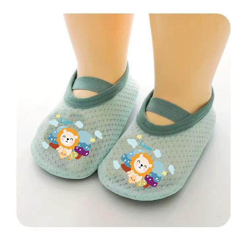 

Children s Socks, Baby Socks, Summer Thin , Baby Walking Shoes, Indoor Shoes, Non- Mesh Socks XS