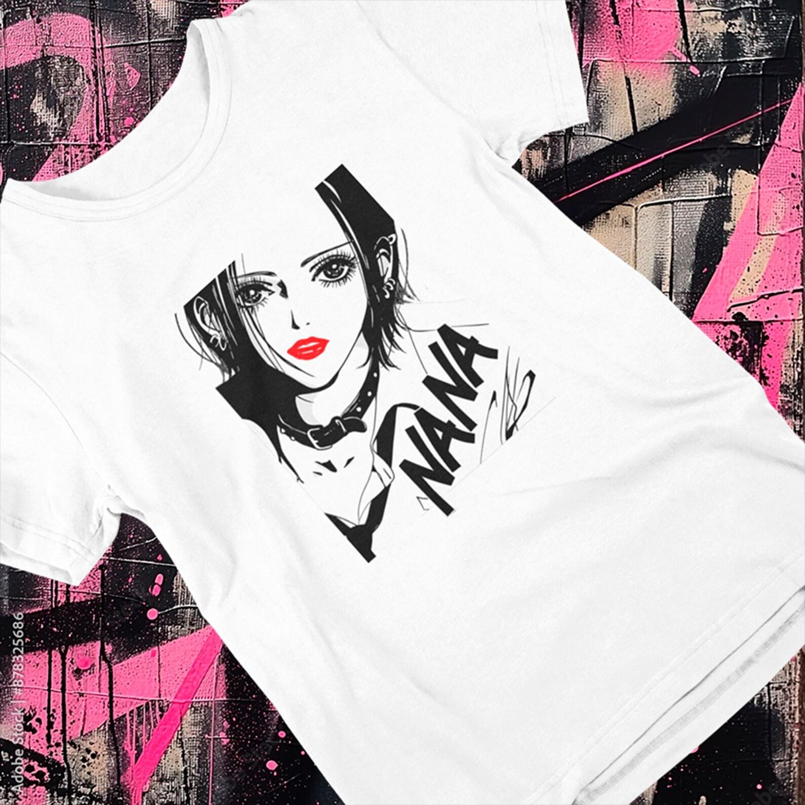 Nana Anime Shirt / Fire style / Black Stones T-Shirt / Nana Anime Merch / Nana Anime Shirt / Nana Osaki Manga / Japanese Streetwear / Blast S