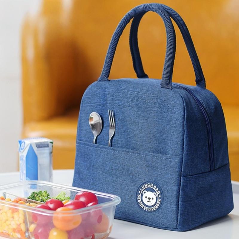 Reusable Adult Insulated Lunch Bag,Corrosion-resistant Cool Large Capacity Lunch Tote Bag,Suitable for Office/travel/picnic