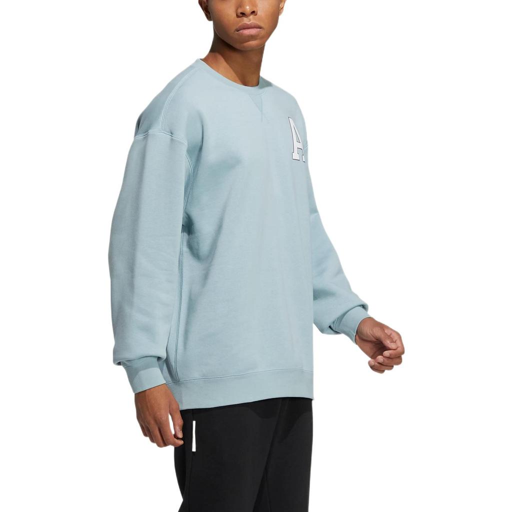 adidas Sweatshirts Unisex Blue Crew Neck Moderate Regular IB2743