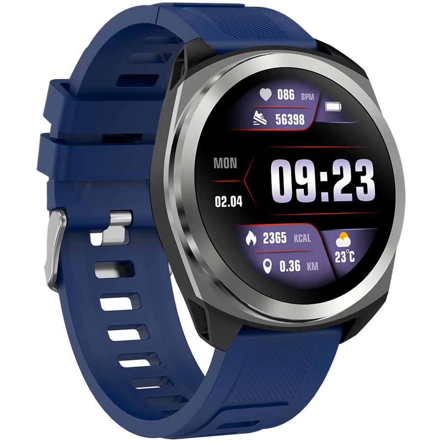 Canyon smartwatch maveric sw-83 gps silver - blue