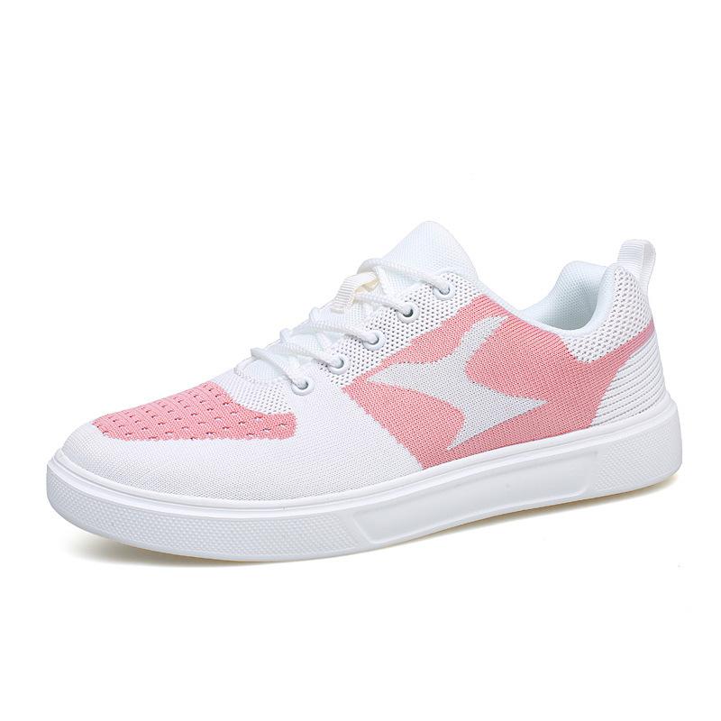 

Autumn new mesh sports shoes women s soft soles lightweight breathable casual shoes versatile student running shoes single shoes 44