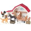 Children's Farm Animal Model Playset: Realistic, Educational Toy for Boys & Girls
