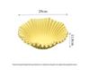 Luxury Black Ceramic Fruit Bowl - French Tabletop Decorative Tray