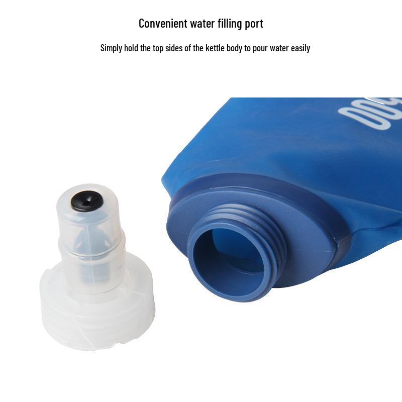 DRCKHROS Portable Outdoor Soft Water Bag for Running, Cycling, and Mountaineering