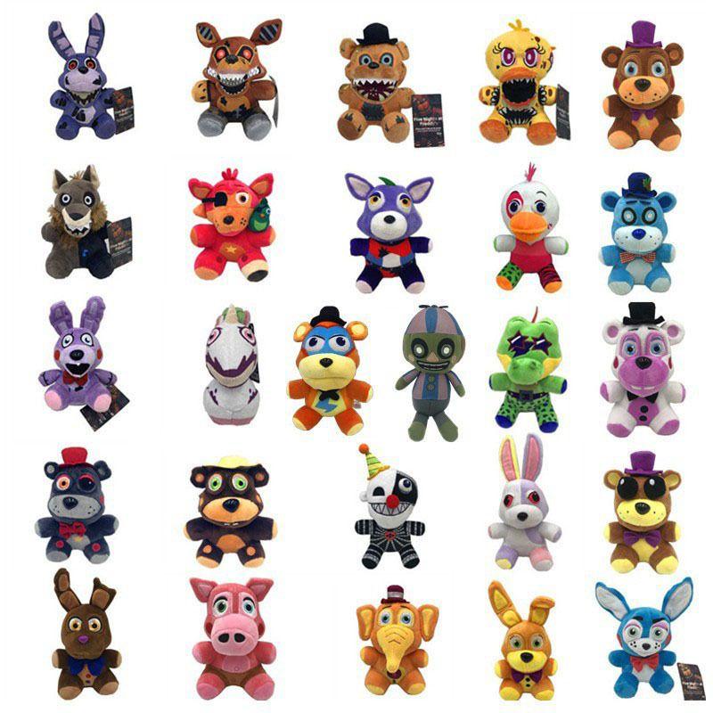 Entzückendes 7,87 Zoll Five Nights At Freddy's Neuer Blauer Bär Plüschtier Stoffpuppe Weihnachtsgeschenk