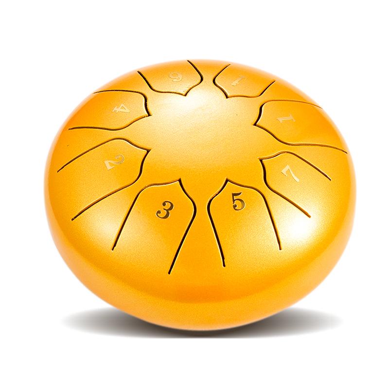 Éterický ocelový jazykový buben - 6/8/10/12/13/14 palcový Handpan perkusní nástroj.