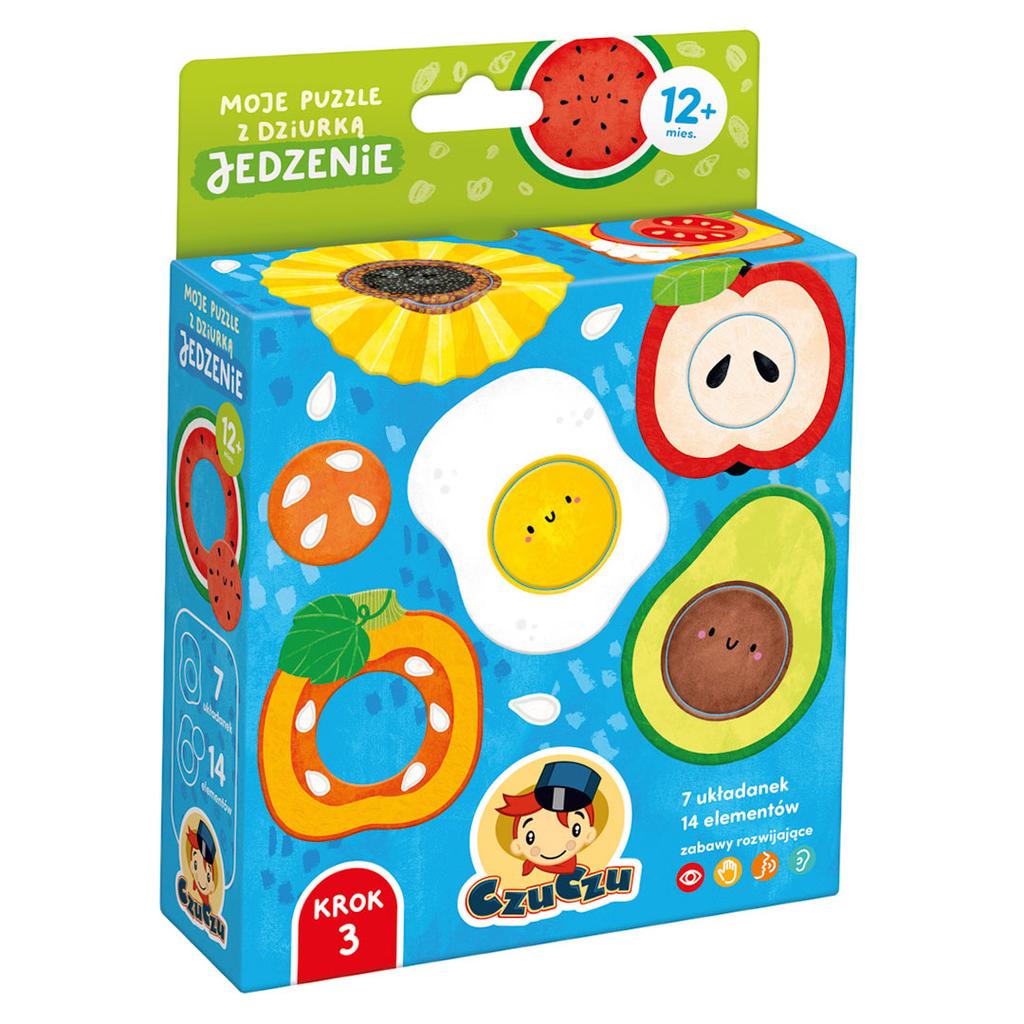 CzuCzu My Puzzle with a Hole. Food. 12 Months+