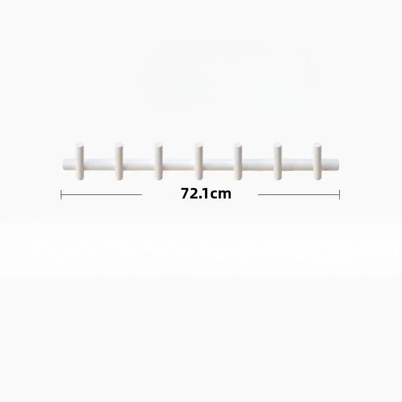 Solid Wood Living Room Entrance Wall Clothes Hanger Multifunctional Wall Clothes Hanger Creative Luxury Clothing Storage Hook
