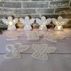 Silicone Mould Epoxy Resin Tool Angel with Heart Star Casting Molds Plasters Molds Craft Supply