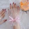 Shimmering Star Glitters Arm Sleeves Wrist Cuffs Hand Sleeves Arm Cover for Professional Manicure Photography Accessory