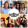 Lace Eye Masque Women Carnival Face Masque Festivals Decoration Blindfold for Women Girls Teens Halloween Christmas Birthday