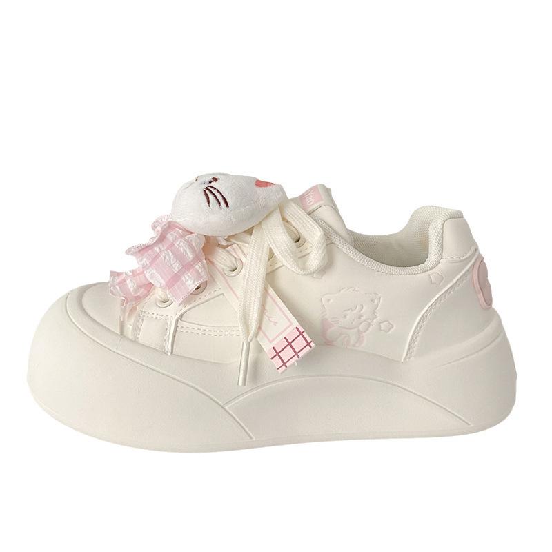 Ugly cute platform big head 22 autumn new chic niche bread shoes sports board shoes