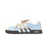 VL COURT 2.0 Cushioning, Wear Resistant Low Top Skateboard Shoes Unisex Blue Yellow HQ1802(Team17-)