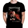 Phantasm Mens Tshirt Sci-Fi Gothic Horror Print, Black Graphic T-Shirt, Movie Poster Tee, Black, Large