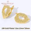 French Circular Thread Earring Hooks Lever Back Open Loop Setting for DIY Earring Clasp Jewelry Making Accessories Findings