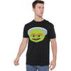 Sesame Street Unisex Adult Oscar The Grouch Kawaii Face T-Shirt