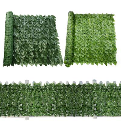 Simulation Fence Garden Privacy Screen 300x50cm Artificial Ivy Trellis Wall Covering Wind