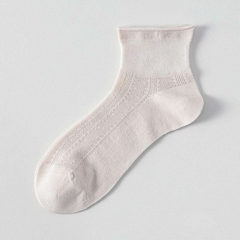 

Silk Stockings for Children with Loose Cuffs, Suitable for Swollen Feet in Summer, Lightweight and Short Style. 1 pair