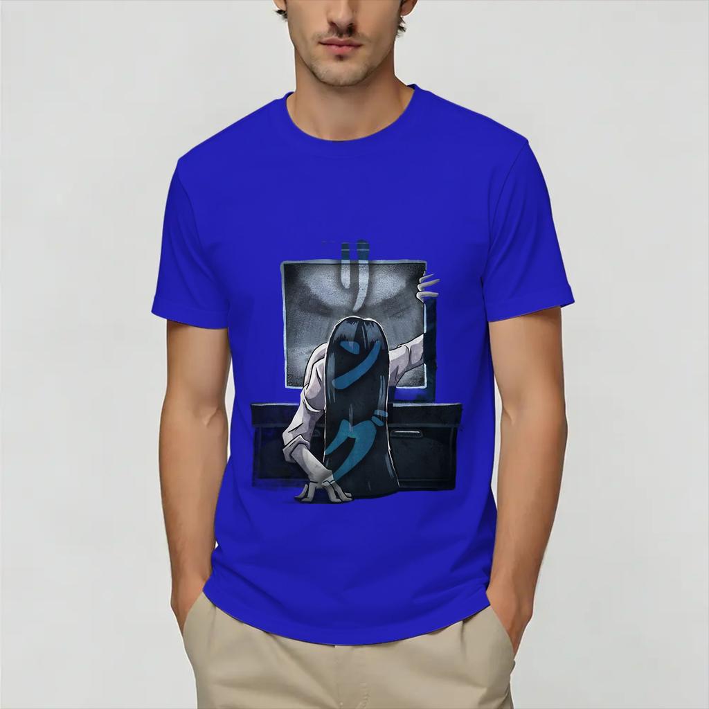 Oversized Tshirt Summer Rings Fashion Tshirts Pure Cotton Tee Shirt For Unisexs Y2k Casual Hot Sale Short Sleeve Clothes