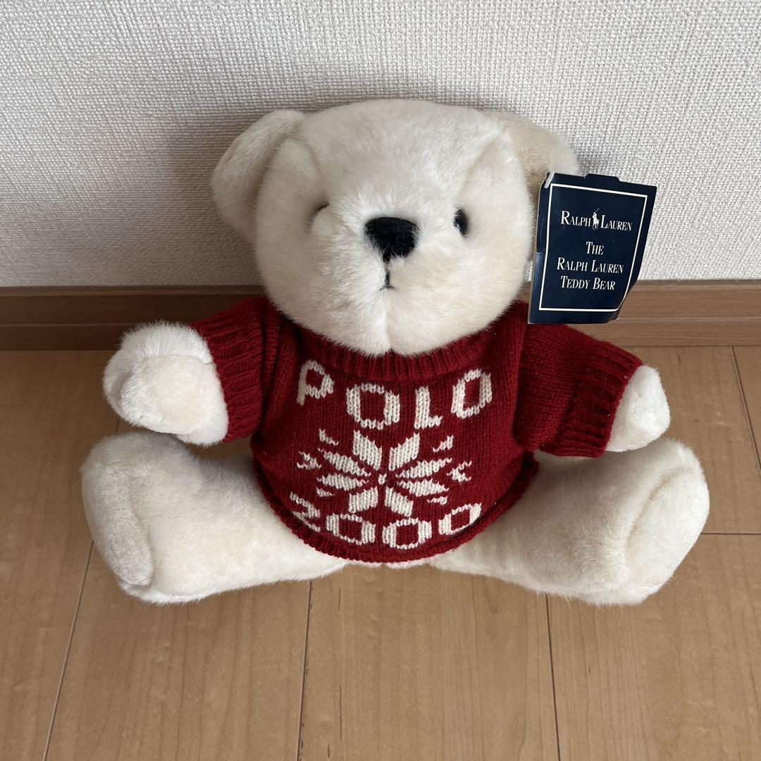 

[USED] Millennium Bear Plush Toy, Polo Teddy Bear, POLO Ralph Lauren