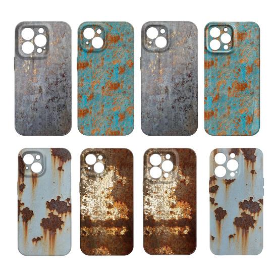 Rusty Phone Case 16 Pro/16/15 Pro for IPhone Slim Hybrid Shockproof Cover Anti-Scratch