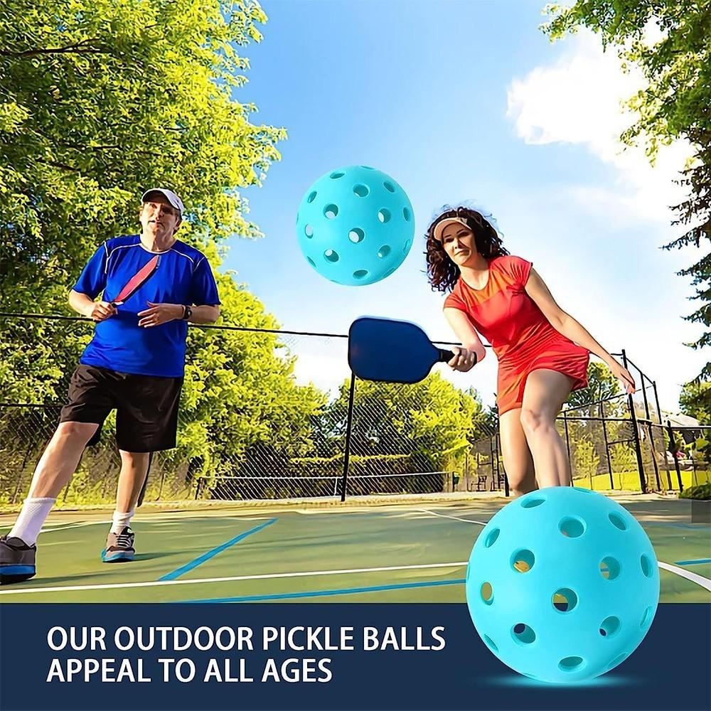 Pickleball Paddles Non-slip Grip Graphite Surface Portable Outdoor Sports Racket Set