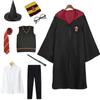 Harry Potter cosplay kostým magický hábit oblečení doplňky dospělí děti školní uniforma halloweenský plášť