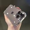 Clear Frameless Hard PC Case for iPhone 16 15 13 12 11 14 Pro MAX  Slim Shockproof Transparent Cover