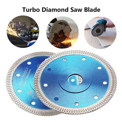Turbo Diamond Saw Blade Disc Super Thin Cutting Disc for Granite Marble Porcelain Tiles Circular Saw Grinding and Cutting