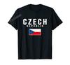 Men Women T Shirt More Design Czech Republic Lion Coat of Arms Graphic TShirt Map Tops 100 Cotton  Tees