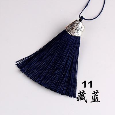 5Pcs 8cm Fish Mouth Tassel - DIY Fringe Trim for Handbag Fragrant Sachet Chinese Traditional Decorative Pendant for Costume Fan