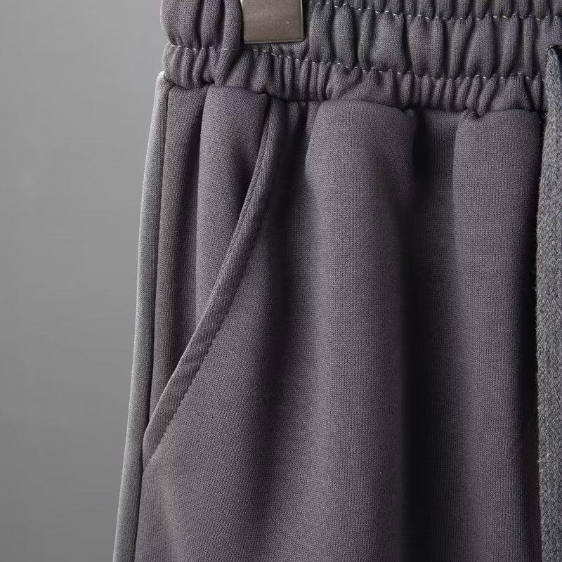 Men's European & American Street Style Summer Sports Wide-Leg Drawstring Shorts