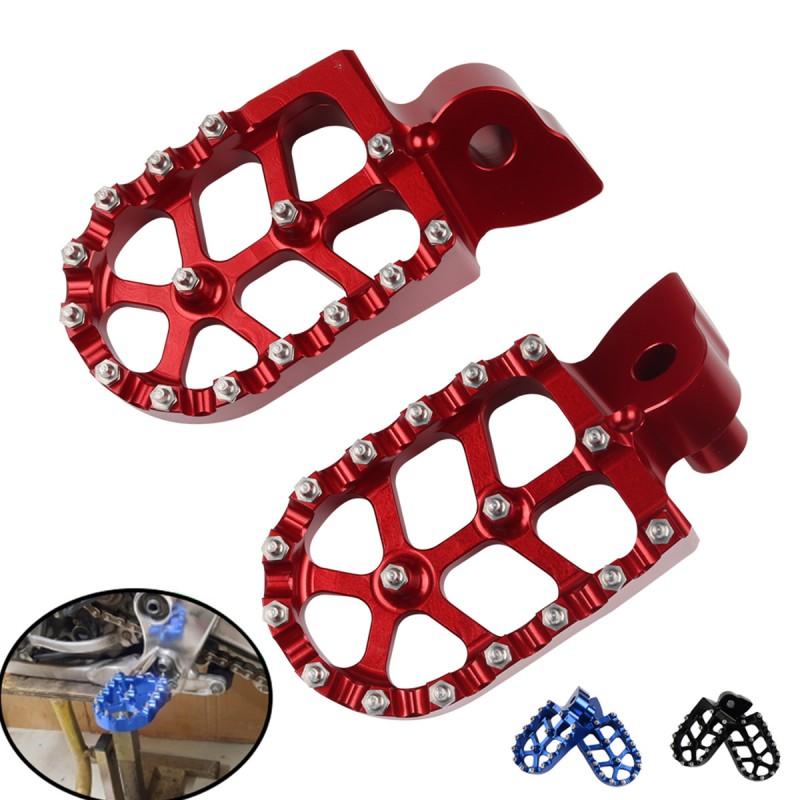 CNC Aluminum Front Foot Pegs Beta RR 125 250 300 350 390 400 430 480 Enduro Dirt Bike