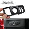 Interruttore Fari Anteriori Auto Pulsante Rotativo Copertura Manopola di Controllo Fari Per BMW Serie 1 2 3 4 F20 F21 F22 F23 F30 F34 F32