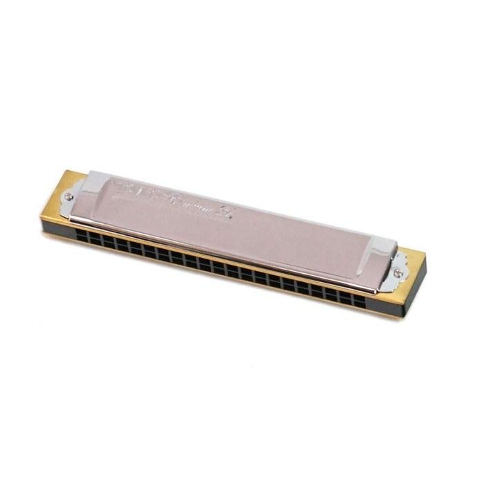 TOMBO Chromatic Harmonica C Key Premium 21 3521 Silver