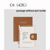 A5 High Quality Loose-leaf Business Office Notebook Support  Binder Journal Diary Planner Notepad School Stationery