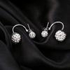 Damen Modeschmuck Dame Elegant Strasskugel Ohrstecker Ohrringe Geschenk