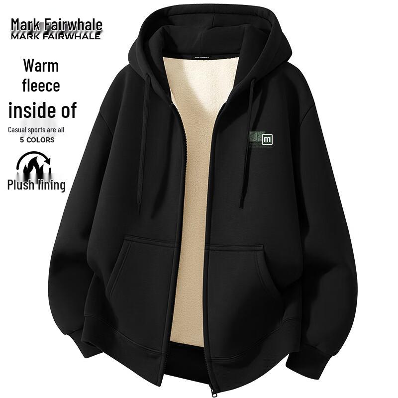 Mark Wafei Unisex Heavyweight Zip-Up Hoodie