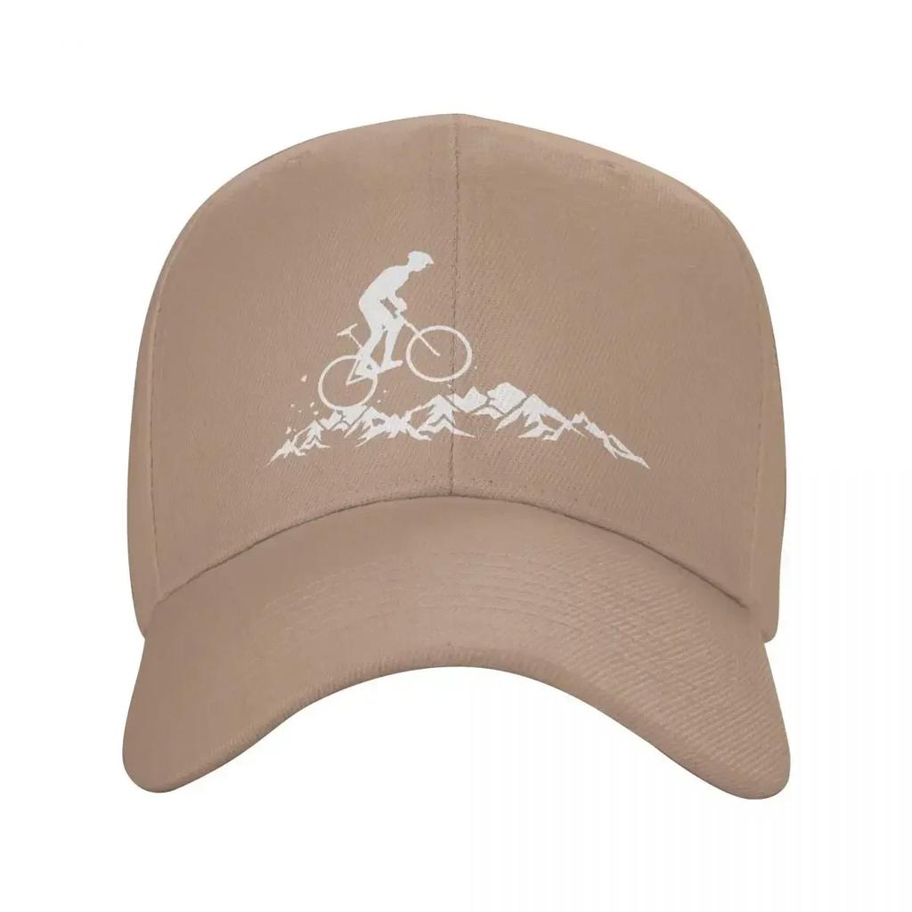 Klassische Unisex MTB Mountainbike Baseballkappe für Erwachsene, Radfahrer, Biker, Verstellbare Papa-Kappe für Unisex-Damen, Outdoor Snapback Kappen