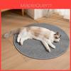 Tapis pour animaux de compagnie avec design rond antidérapant lavable pour un usage domestique Mode