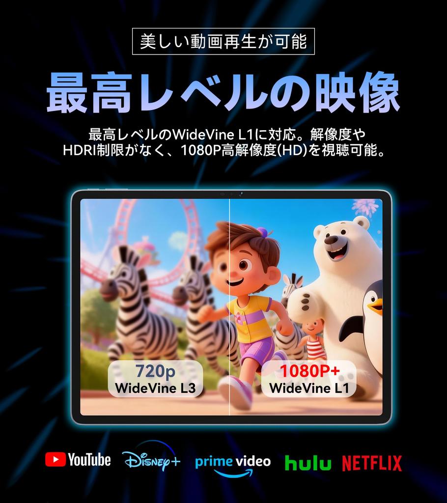 Android 16 Up To T7300 Widevine 11000mAh Gemini AI IPS Display Headphone Face Split Wireless Kids Reading Web Suitable for Seniors Large Tablet