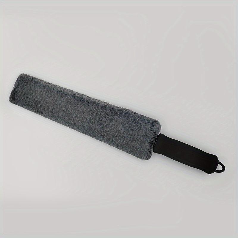 1pc Car Blind Spot and Gap Cleaning Brush, Coral Velvet Brush, Unable To Remove Bristles, Car Interior Vacuum Cleaner